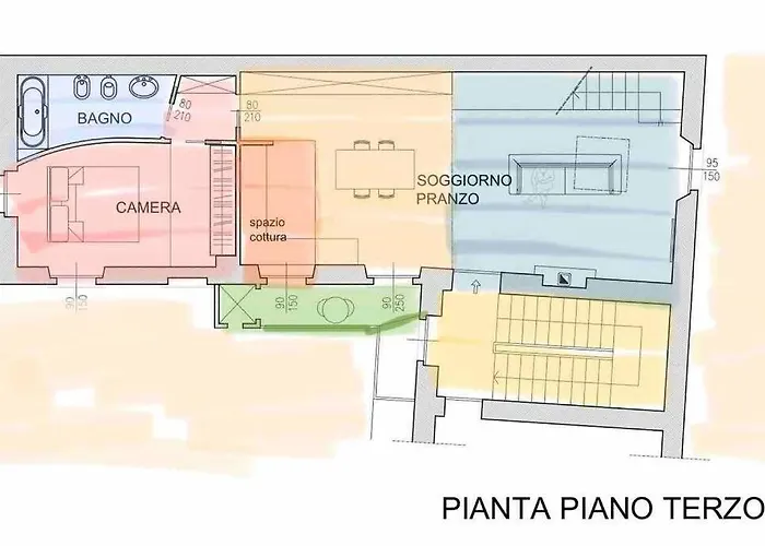 Casa Cavour - Downtown Design Penthouse Apartamento *